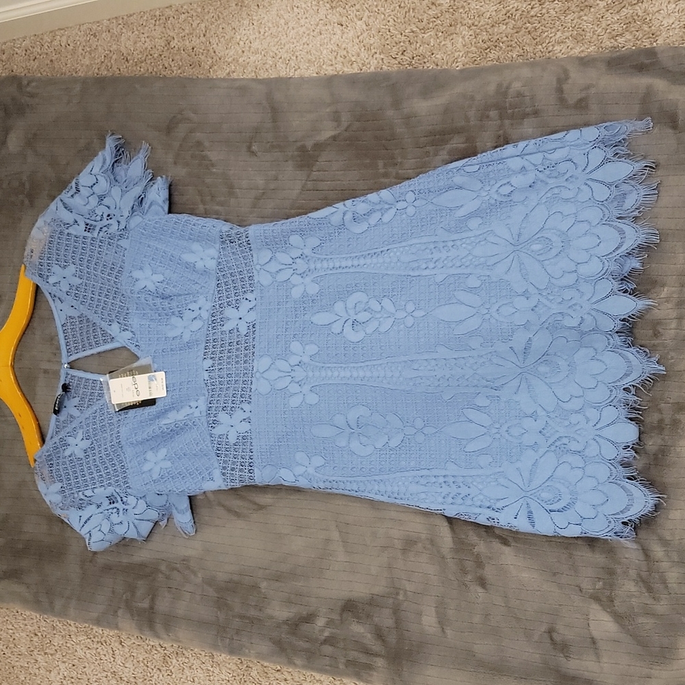 Bebe dress blue